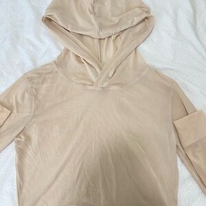 Cropped Workout Hoodie